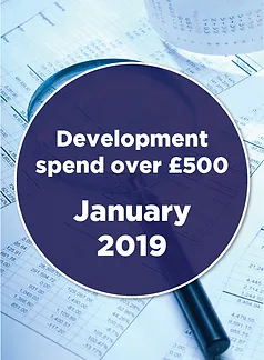 Development Spend - January 2019